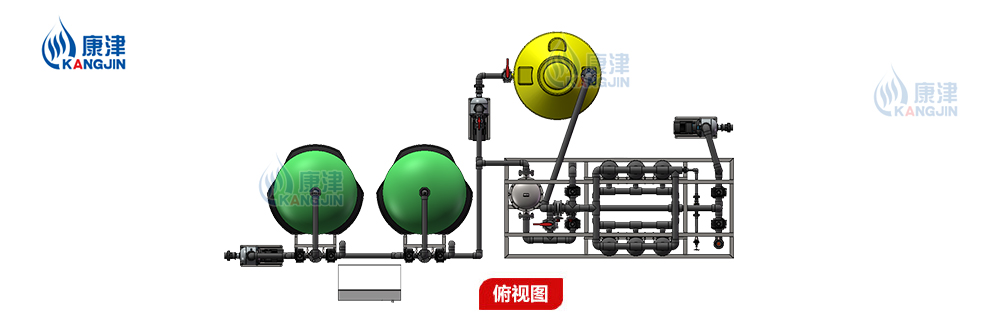 8~10T/H(每小時出水8~10噸)超濾凈水設備