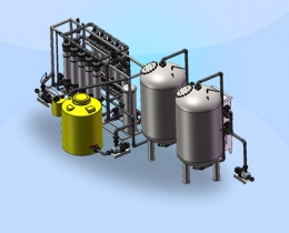 15T/H(每小時15噸)超濾凈水設備