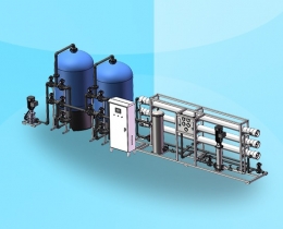 12噸/時反滲透設備 廣西純水設備生產廠家 12噸每小時純水設備