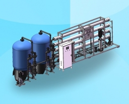 16噸/時反滲透設備 廣西純水設備生產廠家 16噸每小時純水設備