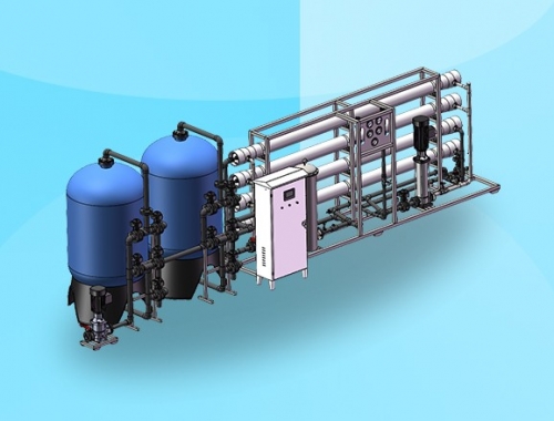 16噸/時反滲透設備 廣西純水設備生產(chǎn)廠家 16噸每小時純水設備